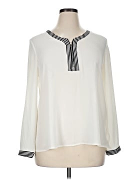 H By Halston Long Sleeve Blouse