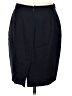 J.Crew 100% Wool Solid Black Wool Skirt Size 4 (petite) - photo 2