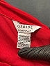 George 100% Polyester Red 3/4 Sleeve Blouse Size 26W/28W - photo 7