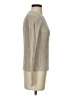 Bass 100% Cotton Metallic Tan Pullover Sweater Size XS - photo 4