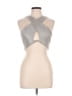 Nookie Silver Sleeveless Blouse Size L - photo 1