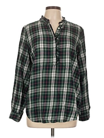 Ann Taylor LOFT Long Sleeve Blouse (view 1)
