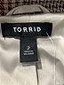 Torrid Plaid Brown Blazer Size 2X Plus (2) - photo 6