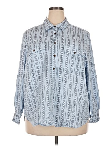 Lands' End Long Sleeve Button-Down Shirt (view 1)