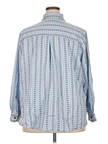 Lands' End Long Sleeve Button-Down Shirt (view 2)