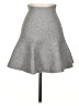 Zara Solid Gray Formal Skirt Size S - photo 1