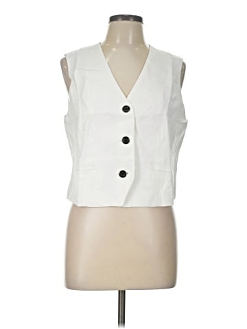 Ann Taylor Sleeveless Button-Down Shirt (view 1)