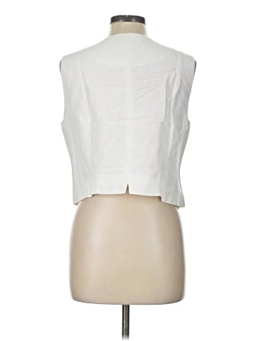 Ann Taylor Sleeveless Button-Down Shirt (view 2)