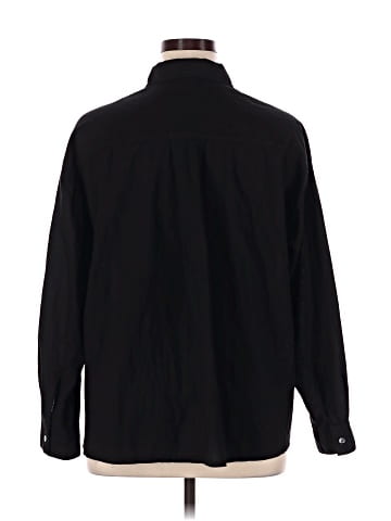 James Perse Long Sleeve Button-Down Shirt (view 2)