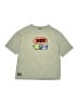Zara Print Green Gray Short Sleeve T-Shirt Size 11 - 12 - photo 1