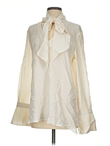 Equipment Long Sleeve Blouse (view 1)