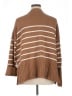 Gap 100% Cotton Stripes Brown Pullover Sweater Size XL - photo 2