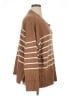 Gap 100% Cotton Stripes Brown Pullover Sweater Size XL - photo 4
