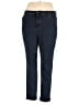 Gloria Vanderbilt Chevron-herringbone Blue Jeans Size 18 - photo 1