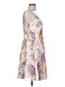 Guess 100% Polyester Floral Purple Cocktail Dress Size 12 - photo 4