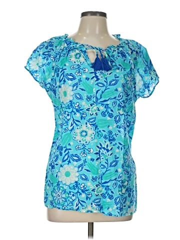 Talbots Short Sleeve Blouse (view 1)