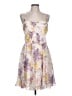 Guess 100% Polyester Floral Purple Cocktail Dress Size 12 - photo 1