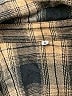 Shein Plaid Brown Long Sleeve Button-Down Shirt Size M - photo 7