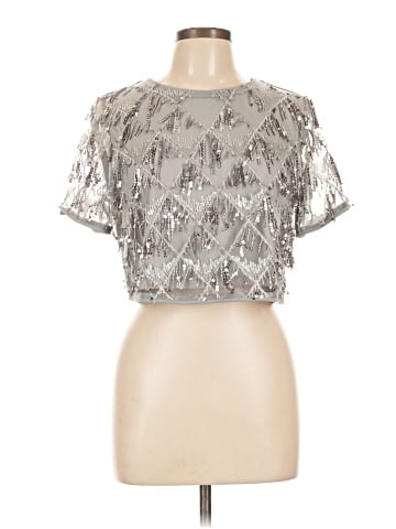 Allegra K Short Sleeve Top (view 1)