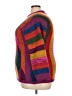 Roaman's Color Block Stripes Purple Pullover Sweater Size 22 (1X) - photo 5