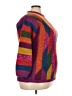 Roaman's Color Block Stripes Purple Pullover Sweater Size 22 (1X) - photo 4