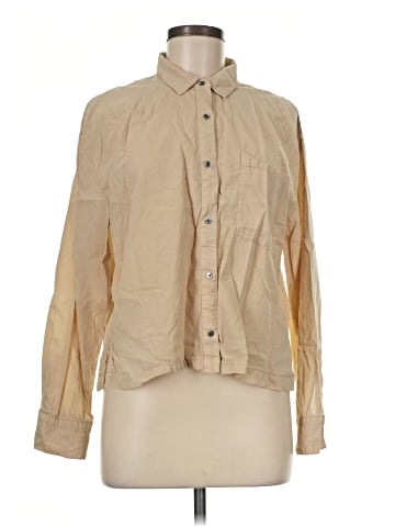 James Perse Long Sleeve Button-Down Shirt (view 1)