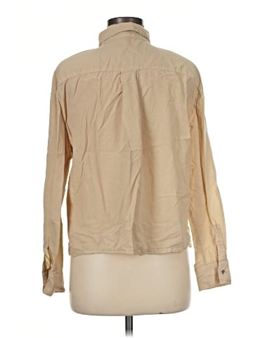 James Perse Long Sleeve Button-Down Shirt (view 2)