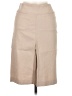 GUNEX Solid Tan Formal Skirt Size 6 - photo 1