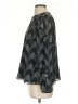 Ted Baker London Chevron-herringbone Black Long Sleeve Blouse Size 4 (1) - photo 5