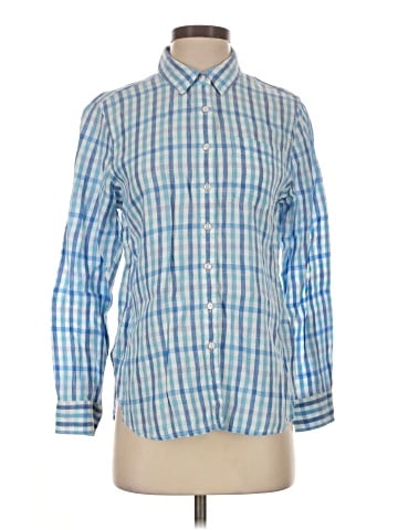 L.L.Bean Long Sleeve Button-Down Shirt (view 1)