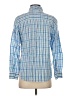 L.L.Bean Checkered-gingham Blue Long Sleeve Button-Down Shirt Size S (petite) - photo 2