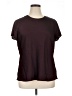 Express Outlet 100% Polyester Burgundy Short Sleeve Top Size XL - photo 1