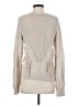 Autumn Cashmere 100% Cotton Ivory Pullover Sweater Size S - photo 2