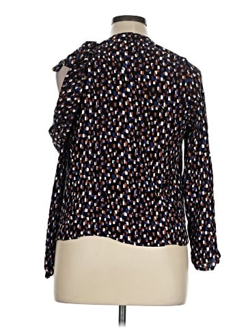 ELOQUII Long Sleeve Blouse (view 2)