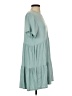 Mud Pie Solid Teal Casual Dress Size S - photo 4