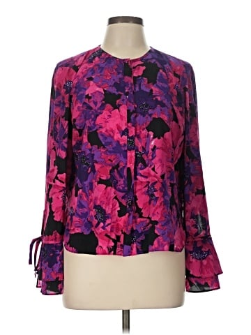 Calvin Klein Long Sleeve Blouse (view 1)