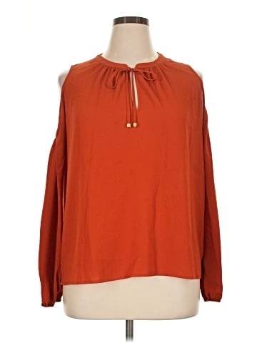 MICHAEL Michael Kors Long Sleeve Blouse (view 1)