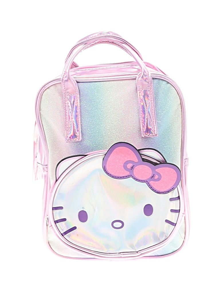 Pre-owned Hello Kitty Kids' Backpack In Pink