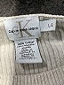 CALVIN KLEIN JEANS 100% Cotton Silver Pullover Sweater Size L - photo 7