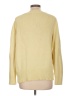 Banana Republic Solid Yellow Pullover Sweater Size L - photo 2