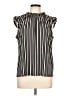 Adrianna Papell Black Sleeveless Blouse Size L - photo 1