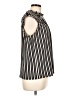 Adrianna Papell Black Sleeveless Blouse Size L - photo 4