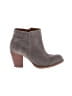 Seychelles 100% Leather Gray Ankle Boots Size 7 1/2 - photo 1