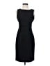 Calvin Klein Solid Black Cocktail Dress Size 4 - photo 1