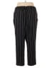 Studio 253 Stripes Black Casual Pants Size 1X - photo 2