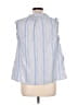 Vineyard Vines Blue Sleeveless Blouse Size L - photo 2
