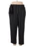 Studio 253 Stripes Black Casual Pants Size 1X - photo 1