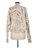 Nicole Miller New York Animal Print Tan Pullover Sweater Size M - photo 2