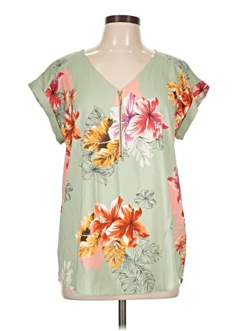 Express Outlet Short Sleeve Blouse (view 1)