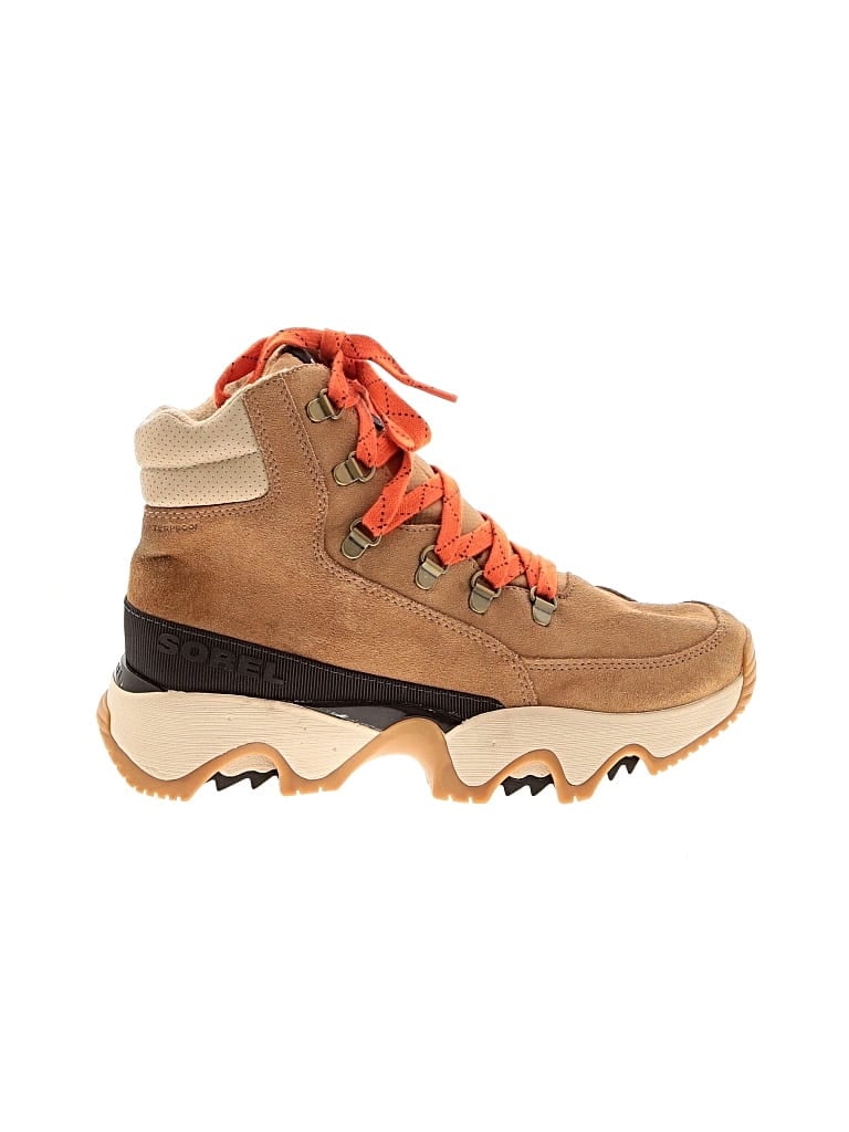 Pre-owned Sorel Ankle Boots In Tan